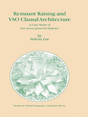 cover image of Remnant Raising and VSO Clausal Architecture